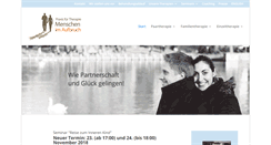 Desktop Screenshot of praxisfuertherapie.de